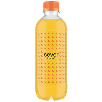 Напиток безалкогольный Sever Апельсин сильногазированный, 500мл