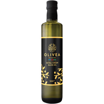 Масло оливковое Olivea Extra Virgin нерафинированное первого отжима, 500мл