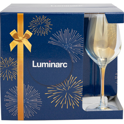 Набор бокалов Luminarc Селест золотистый хамелеон для вина, 2х410мл
