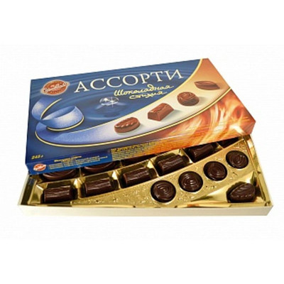 Набор конфет Сормовская Шоколадная стихия ассорти, 245г