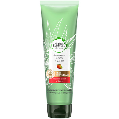 Бальзам-ополаскиватель для волос Herbal Essences Защита и цвет с алоэ и манго, 275мл
