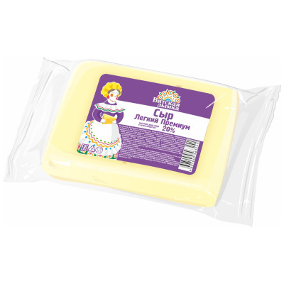 Сыр лёгкий Вятская Дымка Премиум 20%, 220г