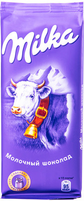 Шоколад молочный Milka, 90г