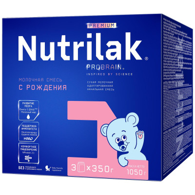Сместь Nutrilak Premium 1 молочная сухая от 0 месяцев, 1.05г