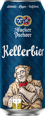 Пиво Hacker Pschorr Келлербир светлое нефильтрованное 5.5%, 500мл