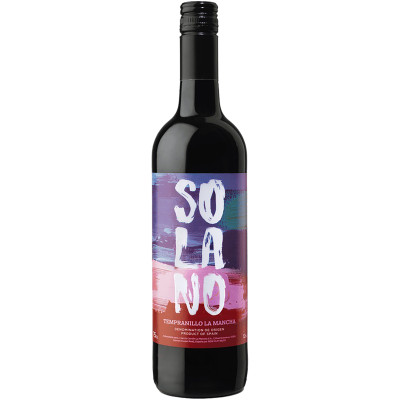 Вино Solano Tempranillo красное сухое 12%, 750мл