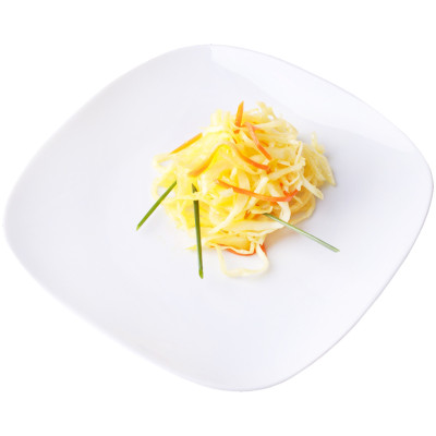 Салат из капусты белокочанной с шафраном
