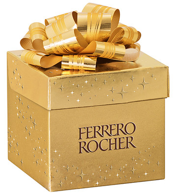 Конфеты Ferrero Rocher хрустящие из молочного шоколада, 75г