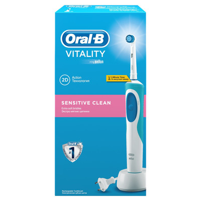 Зубная щётка Oral-B Vitality Sensitive Clean электрическая D12.513S/тип 3709