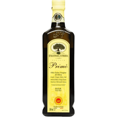 Масло оливковое Frantoi Cutrera Primo нерафинированное, 500мл