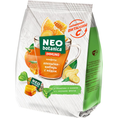 Конфеты Рот Фронт Neo-botanica Immuno апельсин-имбирь с мёдом, 150г