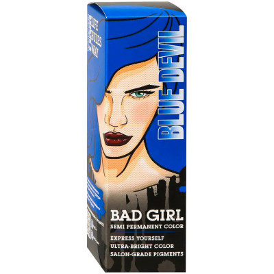 Краска для волос Bad Girl Blue devil синий, 150мл