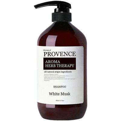Шампунь Memory Of Provence White Musk для всех типов волос, 500мл
