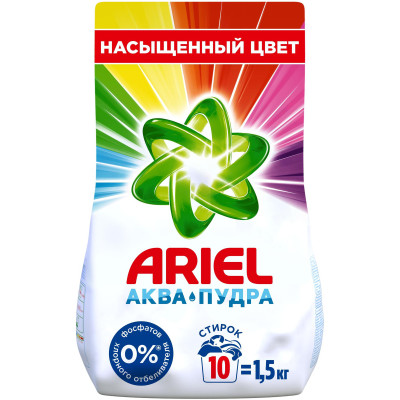Порошок стиральный Ariel Automat Color, 1.5кг