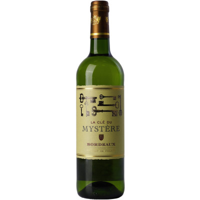Вино La Cle du Mystere белое сухое 12%, 750мл