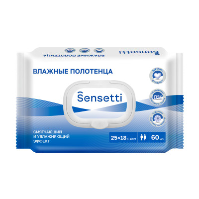 Бумажная и ватная продукция Sensetti