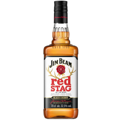 Виски Jim Beam Red Stag 32.5%, 700мл