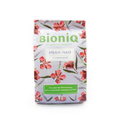 Напиток чайный BioniQ Иван-чай с лавандой листовой, 35г