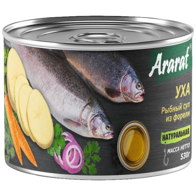 Уха Ararat Рыбный суп из форели, 530г