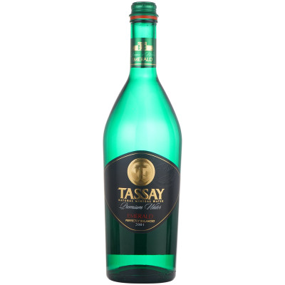 Вода Tassay Emerald питьевая газированная, 750мл