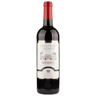 Вино Chateau Андрон красное сухое 12.5%, 750мл
