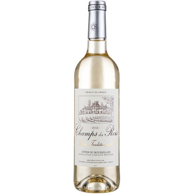 Вино Champs des Rois белое сухое 12.5%, 750мл