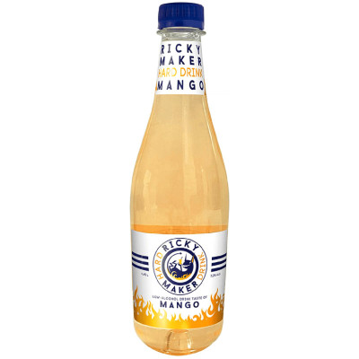 Напиток Ricky Maker Mango слабоалкогольный газированный 7.2%, 450мл