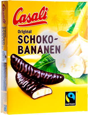 Конфеты Casali суфле банановое в шоколаде, 150г