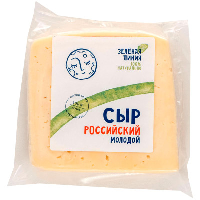 Сыр Российский молодой 50% Зелёная Линия