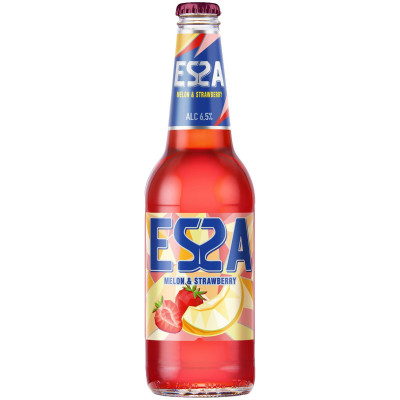 Напиток пивной Essa дыня-клубника 6.5%, 450мл