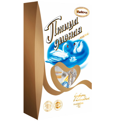 Конфеты Акконд Птица Дивная мини в шоколадной глазури, 165г