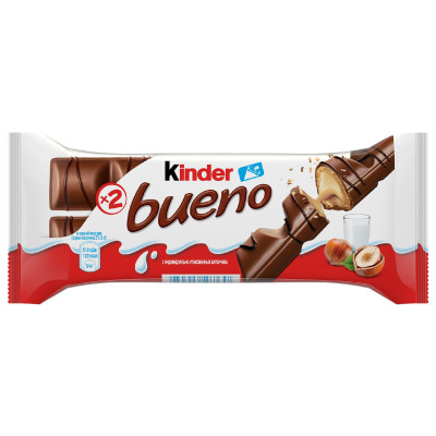 Батончик Kinder Bueno, 129г