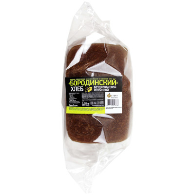 Хлеб Стерх Бородинский ржано-пшеничный бездрожжевой формовой, 350г