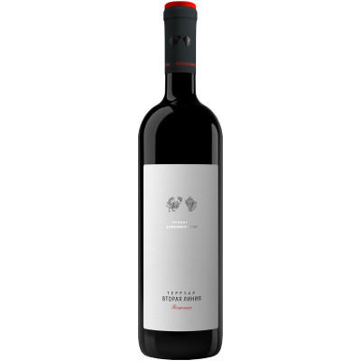 Вино Усадьба Дивноморское Терруар Вторая Линия Вечерница красное сухое 13.2%, 750мл
