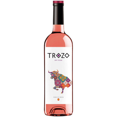 Вино Трозо розовое сухое 11%, 750мл