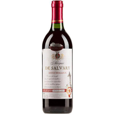 Вино Marquis De Salvary красное полусладкое 11.5%, 750мл