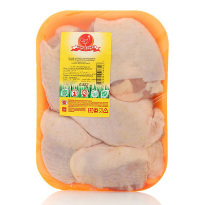 Бедро цыплёнка-бройлера Ясные Зори полуфабрикат натуральный охлаждённое, 830г