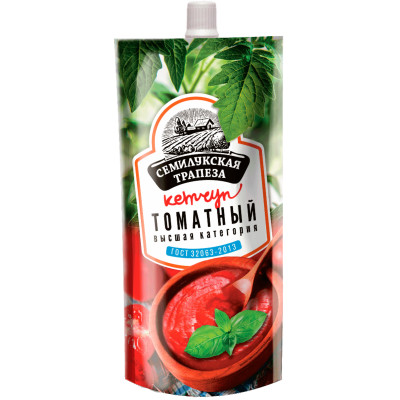 Кетчуп Семилукская Трапеза томатный, 300г