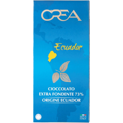 Шоколад Crea Origin Ecuador горький 73%, 100г