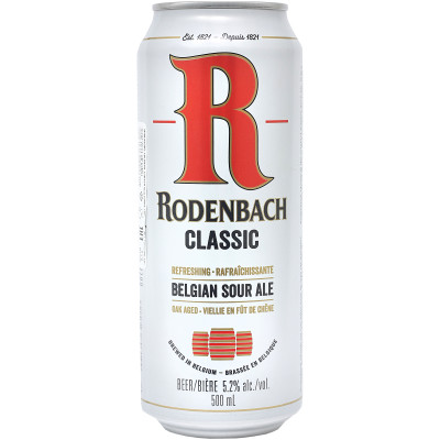 Пиво Rodenbach тёмное фильтрованное 5.2%, 500мл