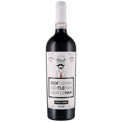 Вино Gentleman Oltrepo Pavese DOC красное сухое 12.5%, 750мл