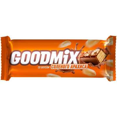 Конфеты Goodmix Salted Peanut Taste Солёный арахис с хрустящей вафлей, 1кг