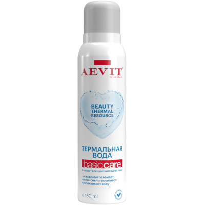 Вода Aevit Basic Care термальная для всех типов кожи, 150мл