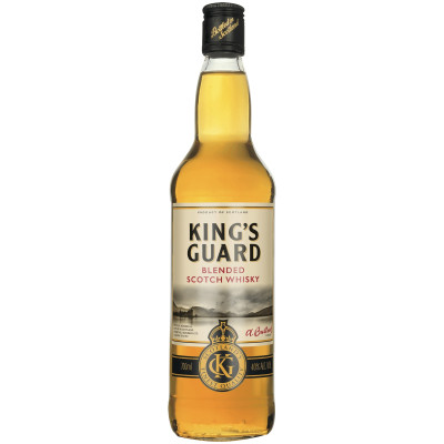 Виски King's Guard шотландский купажированный 40%, 700мл