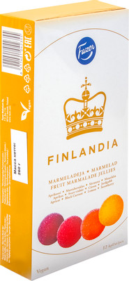 Мармелад Fazer Finlandia фрукты, 260г