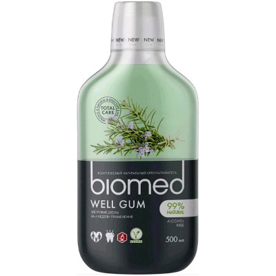 Ополаскиватель для полости рта Biomed Well Gum, 500мл