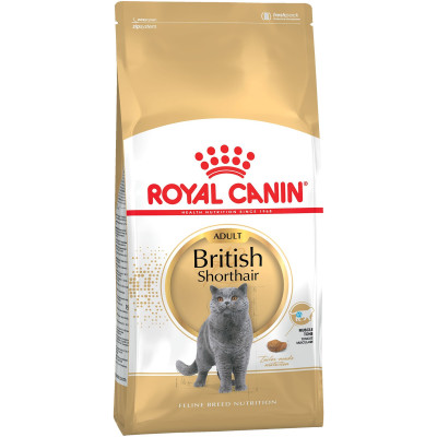 Сухой корм Royal Canin British Shorthair с птицей для кошек породы Британская короткошёрстная, 2кг