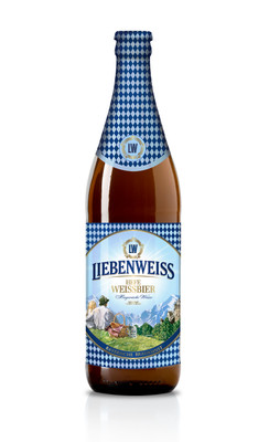 Пиво Liebenweiss светлое нефильтрованное 5.5%, 500мл