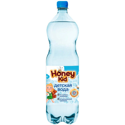 Вода Honey Kid детская негазированная, 1.5л