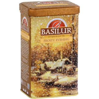 Чай Basilur Праздничная коллекция «Морозный вечер» чёрный, 85г